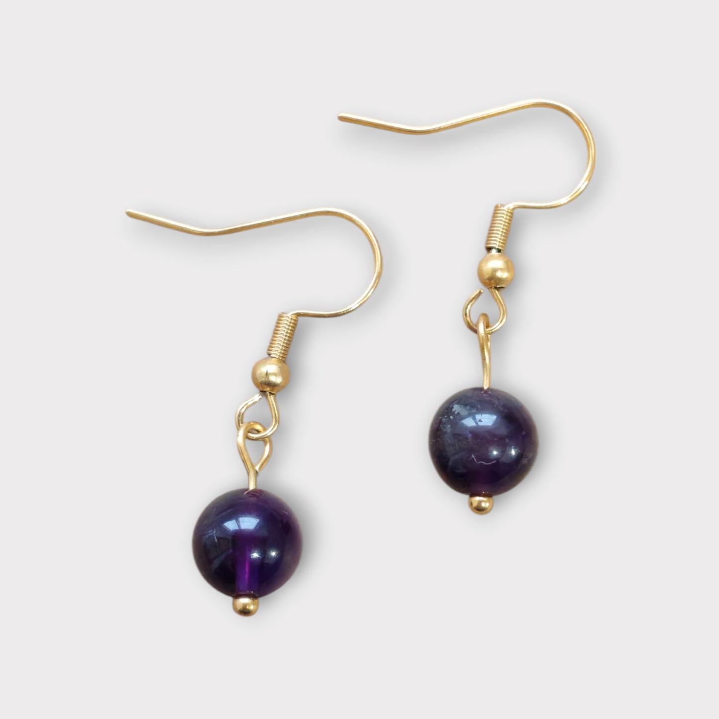 Boucles d'oreilles Aurora - Améthyste