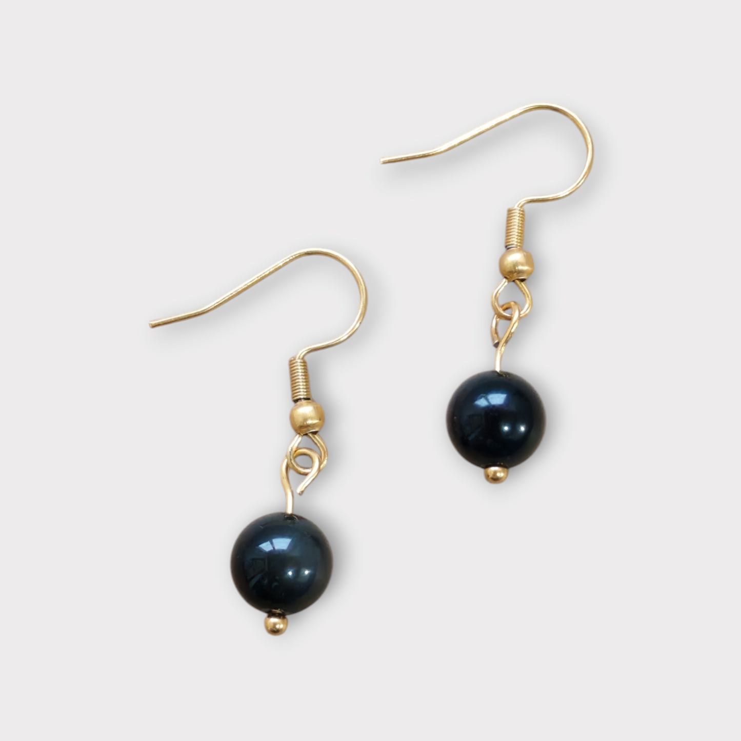 Boucles d'oreilles Aurora - Obsidienne