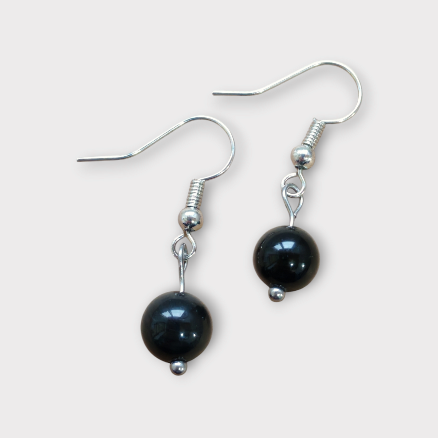 Boucles d'oreilles Aurora - Obsidienne