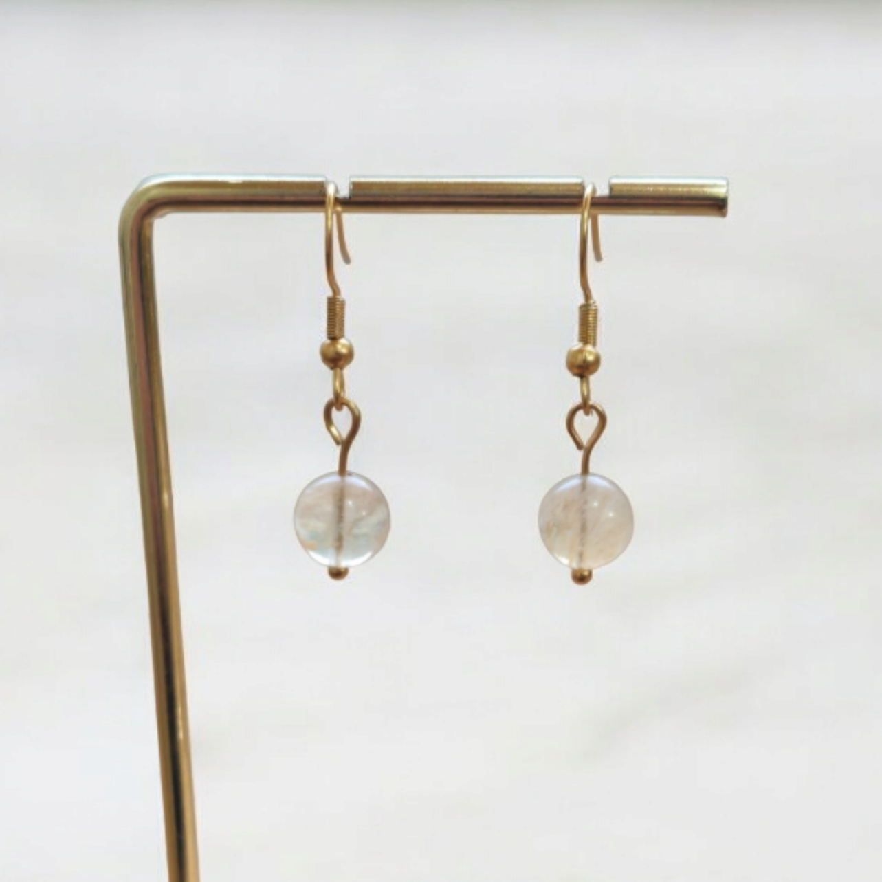 Boucles d'oreilles Aurora - Citrine