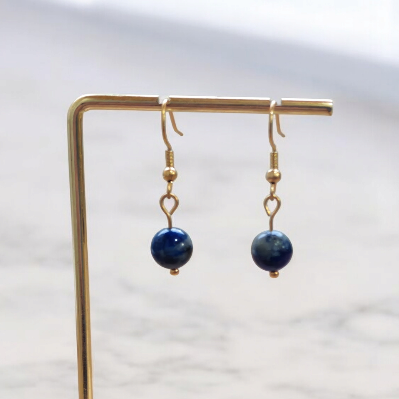 Boucles d'oreilles Aurora - Lapis Lazuli