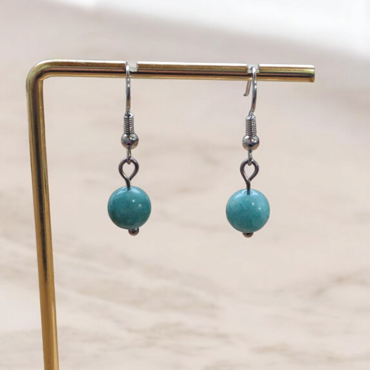 Boucles d'oreilles Aurora - Aigue Marine