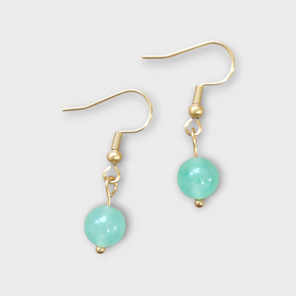 Boucles d'oreilles Aurora -  Aventurine