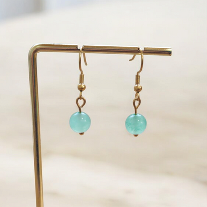 Boucles d'oreilles Aurora -  Aventurine