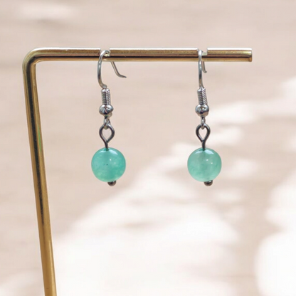 Boucles d'oreilles Aurora -  Aventurine