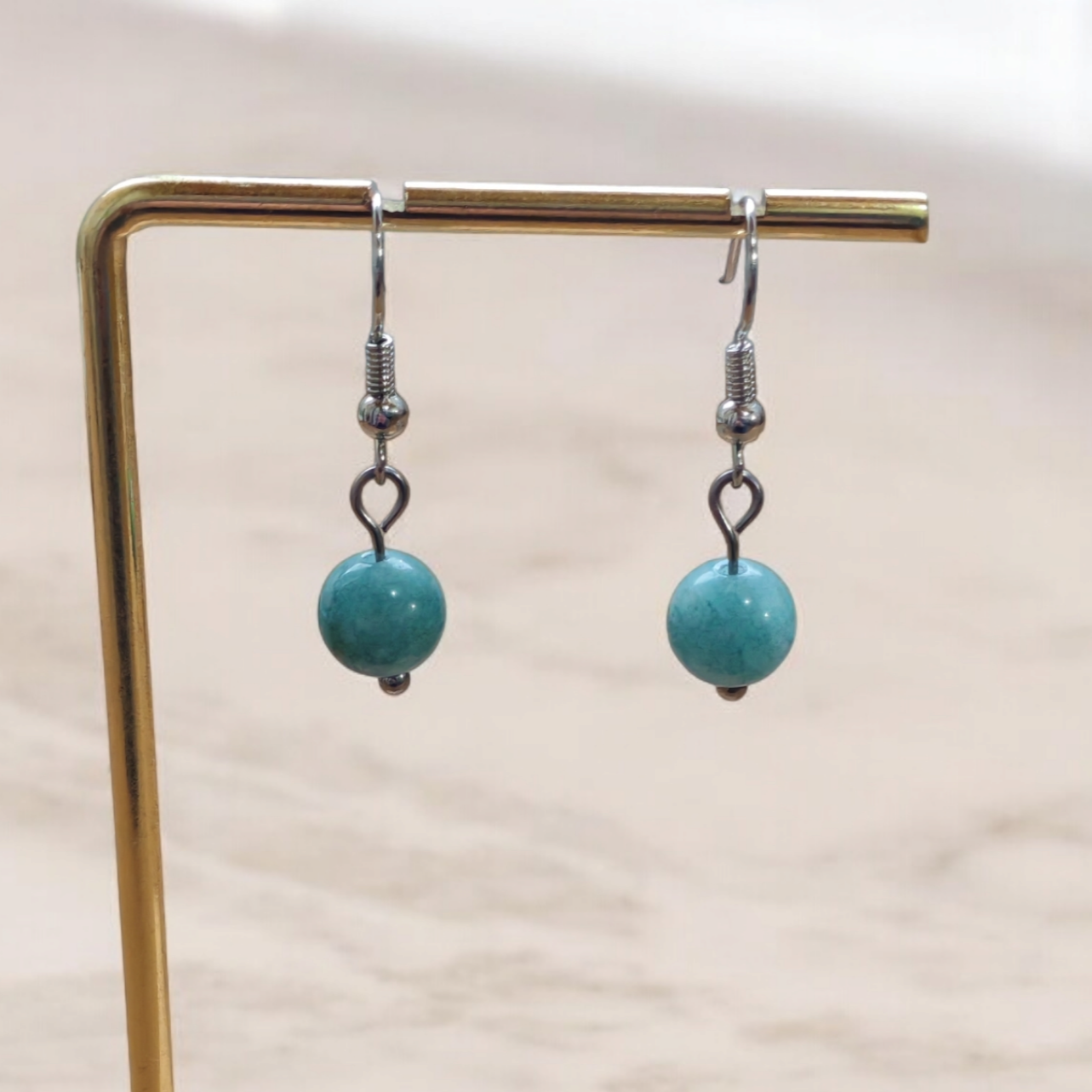 Boucles d'oreilles Aurora -  Aigue Marine