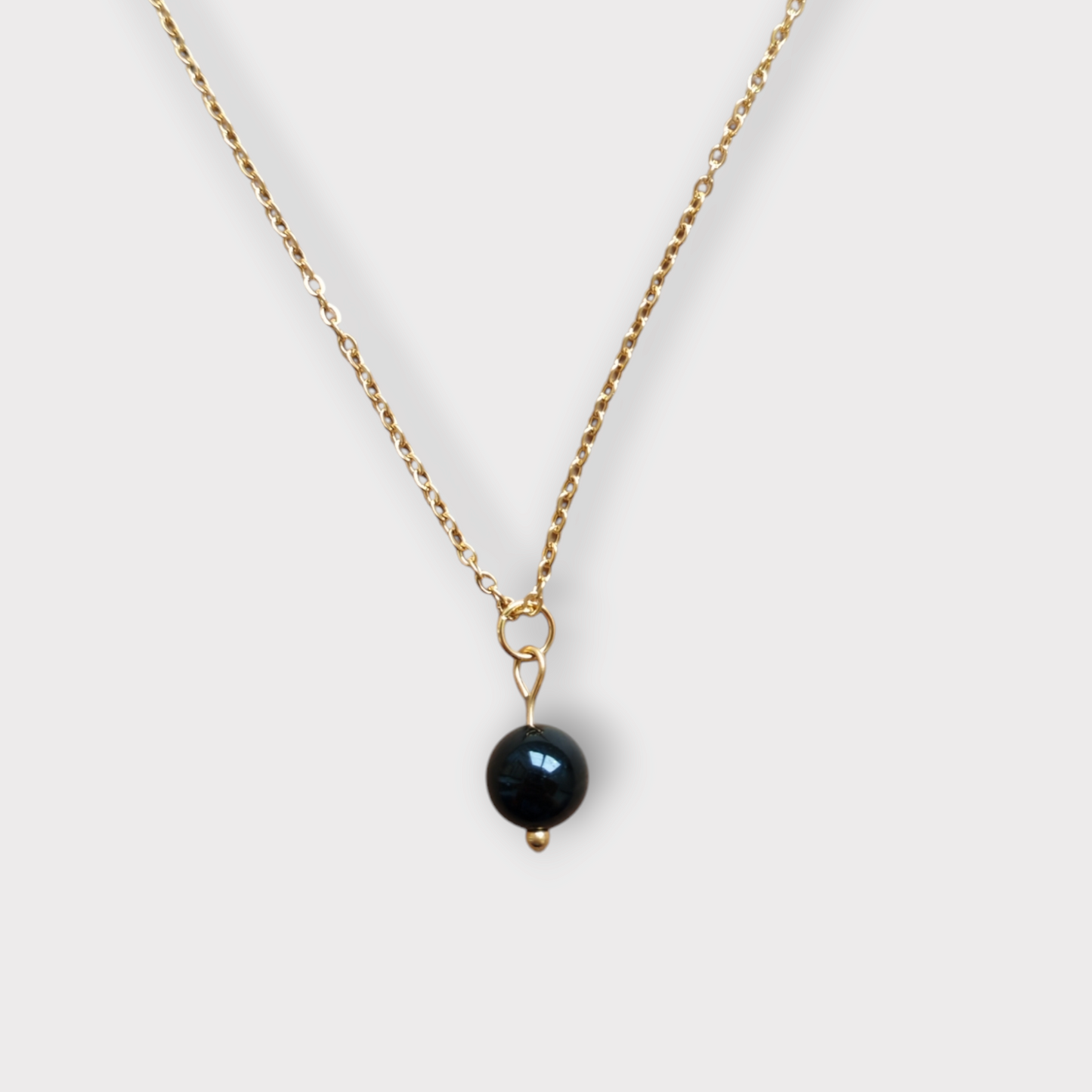 Collier Aurora - Obsidienne