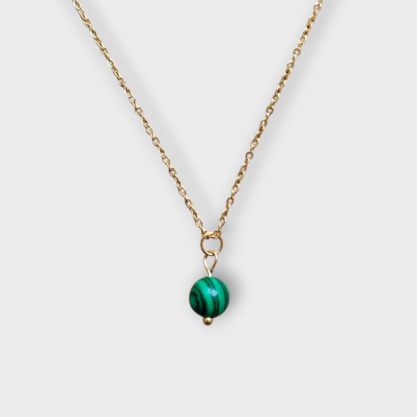 Collier Aurora - Malachite