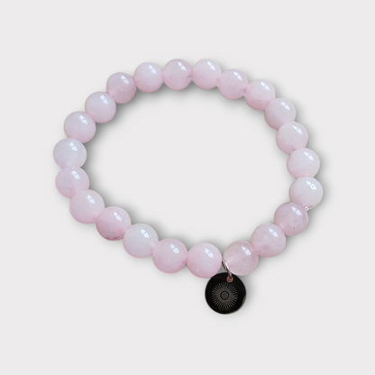 Bracelet Gaia - Quartz Rose