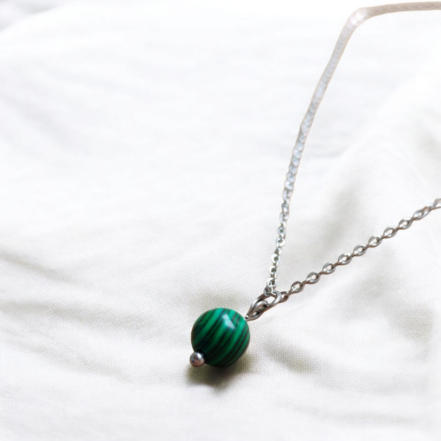 Collier Aurora - Malachite