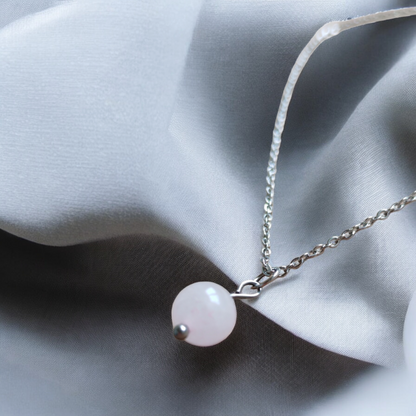 Collier Aurora - Quartz Rose